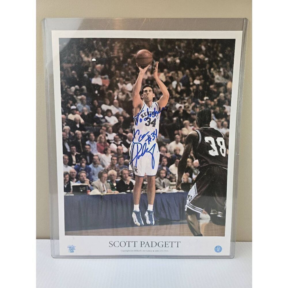Scott Padgett Signed Pic